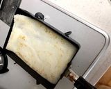 男子中学生の弁当（偽パンホットサンド）作り方2写真