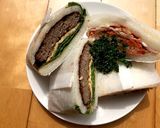 男子中学生の弁当（偽パンホットサンド）作り方3写真