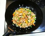 鶏肉炒飯 馬来西亜風作り方4写真