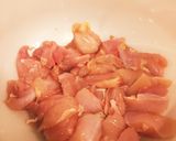 鶏ごぼうの甘辛炒め作り方1写真