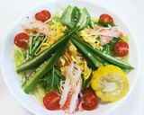 野菜をたっぷり食べよう♪冷やし塩ラーメン作り方3写真