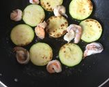 エビとズッキーニの簡単☆チーズパンケーキ作り方6写真