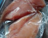 夏おかず。ゆで鶏のキュウリのっけ盛り。作り方1写真