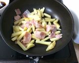 じゃがいもとベーコンの甘辛炒め作り方5写真
