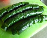 １晩で漬かるきゅうりの辛子漬け作り方1写真
