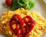 簡単♪旨い♪ふわふわ卵のオムライスです❤作り方8写真