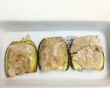【幼児食】なすと豚肉のトマトチーズ焼き作り方4写真