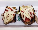 【幼児食】なすと豚肉のトマトチーズ焼き作り方6写真