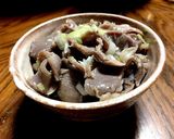 ＊砂ズリの胡麻油和え＊作り方7写真