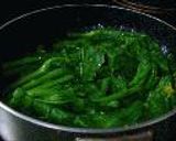 からし菜のピーナッツ中華風和え作り方2写真