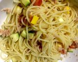 簡単！ズッキーニとツナの冷製パスタ作り方6写真