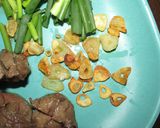 牛タンの塩焼き☆ニンニク☆茄子のソティ作り方7写真