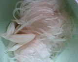 玉葱のサラダ☆梅酢とツナ缶☆生野菜作り方1写真