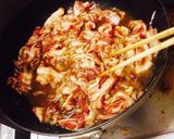 フライパンで♪白菜とニラの豚バラ春雨作り方4写真