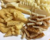 筍と油揚げの味噌炒め作り方1写真