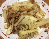 筍と油揚げの味噌炒め作り方4写真