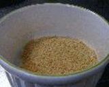 からし菜のピーナッツ中華風和え作り方1写真