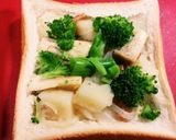 満足♪キッシュトースト 朝食におやつに♡作り方4写真