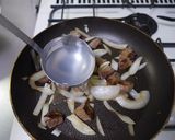サイコロステーキの和風ペペロンチーノ作り方4写真