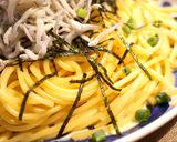 火を使わず◎贅沢しらすのバター醤油パスタ作り方5写真