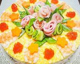 雛祭り❤お花のちらし寿司ケーキ❤作り方13写真