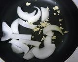 M´s特製！タコとベーコンのスープパスタ作り方2写真