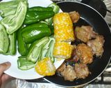鶏もも肉とバーベキューソース♪簡単作り方8写真