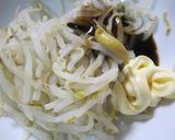 もやしの辛マヨソース和え作り方1写真