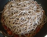 蕎麦deペスカトーレ♪ 新しい美味しさ！作り方10写真