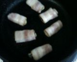 オイル漬け牡蠣のベーコン巻き作り方2写真