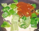 ピリ辛にんにくケチャップ炒め作り方4写真