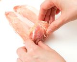 肉巻きおにぎり(宮崎)作り方2写真