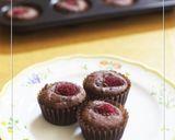 可愛い♡ラズベリーとチョコのプチマフィン作り方8写真