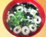 ♪簡単♪＊貝われ菜のお味噌汁＊作り方11写真
