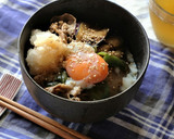 さっぱり夏丼❤️豚肉と野菜おろし南蛮丼作り方5写真