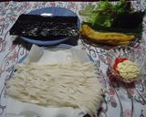 そば巻風 糖質ゼロ麺巻作り方3写真