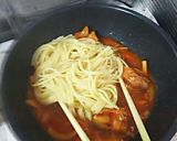 お手軽チキントマトパスタ作り方5写真