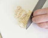 【離乳食中期】ささみのふわふわ和え作り方1写真