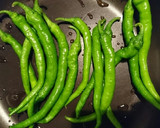 簡単！伏見とうがらしのスタミナ炒め作り方1写真