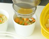 冷やし茶碗蒸しのわかめソースがけ作り方5写真