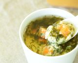 冷やし茶碗蒸しのわかめソースがけ作り方10写真