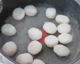 夜店　玉こんにゃく作り方2写真