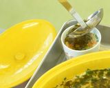 冷やし茶碗蒸しのわかめソースがけ作り方9写真