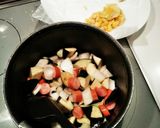 野菜のミルクカレースープ作り方2写真