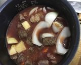 炊飯器でビーフシチュー作り方4写真