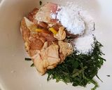 鶏肉のたっぷり大葉がらめ焼き作り方3写真