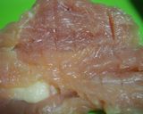 むね肉で立派なステーキ♪ジェノベーゼで♪作り方4写真