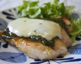 むね肉で立派なステーキ♪ジェノベーゼで♪作り方13写真
