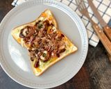 冷凍トースト・お好み焼き風作り方7写真