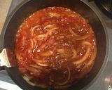 トマト缶で簡単♪濃厚ピリ辛トマトパスタ作り方3写真